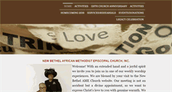 Desktop Screenshot of newbethelamec.com
